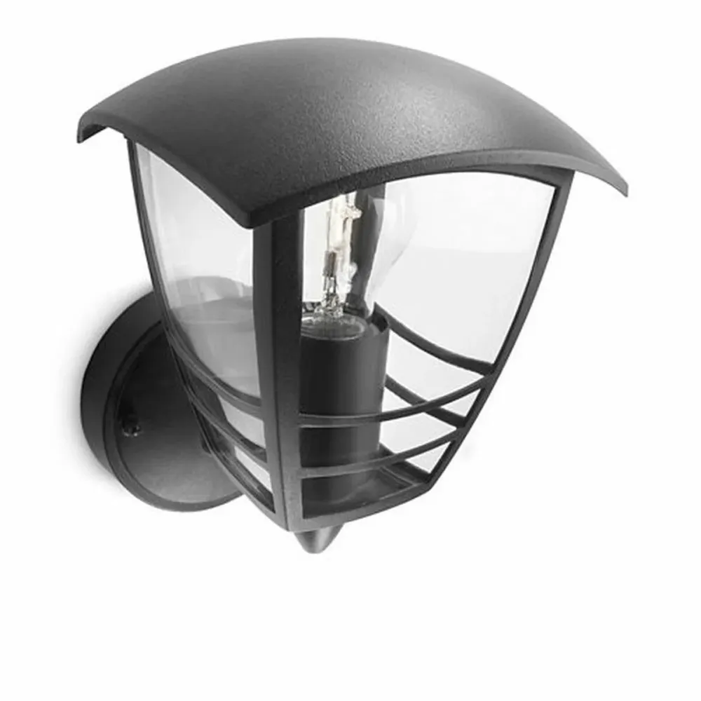 Philips Creek Wandleuchte – Klassische Außenbeleuchtung (E27, 60W, ohne Leuchtmittel)