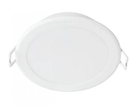 6W PHILIPS Slim LED Einbaustrahler Einbauleuchte MESON Ø 80 mm, 4000K neutralweiß, rund und weiss