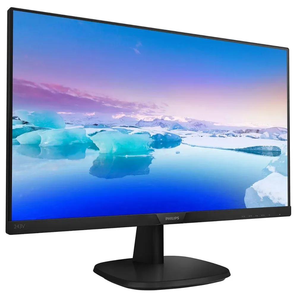 Philips V-Line 243V7QDSB 24 Zoll, 1920 x 1080 (Full HD), DVI, VGA (HD-15), HDMI, 60 Hz