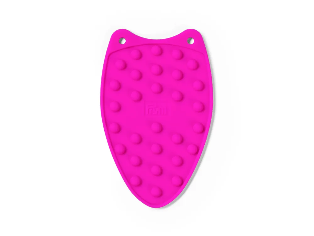 Prym 611908 Bügeleisen-Ablage Mini Silikon 15 x 10cm pink