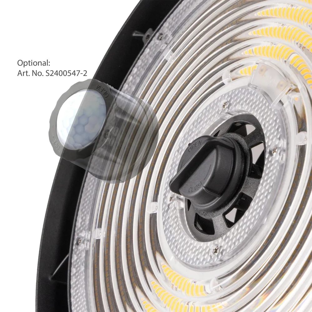 Proventa Probay LED High Bay 200W - Energielabel - Für hohe Decken - 36000 lm