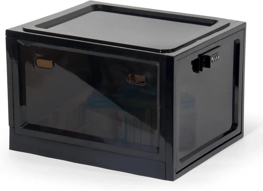 Abschließbare Medikamenten Aufbewahrungsbox Transparent 10L