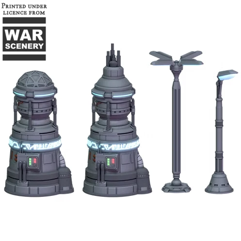 District 1919: Sci-Fi Scatter Terrain Set 2