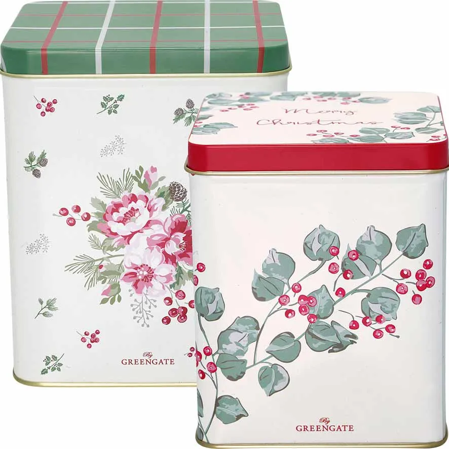 GreenGate - Charline Aufbewahrungsbox white 2er-Set