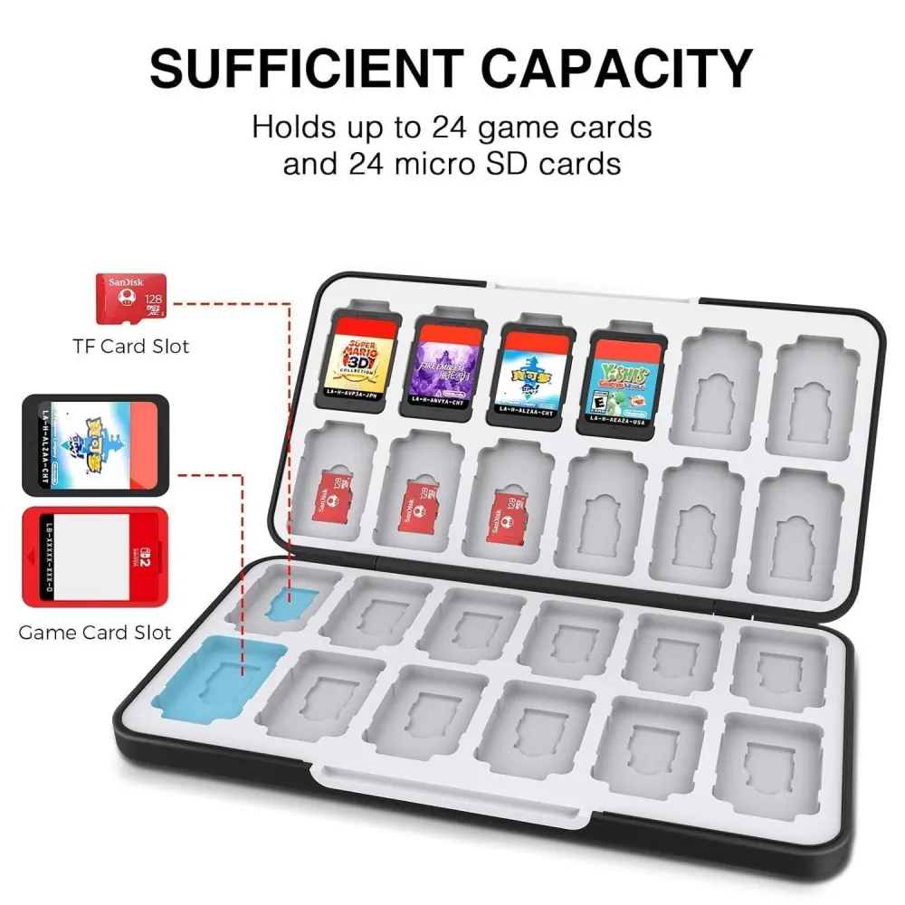 HEIYING Switch Game Card Aufbewahrungsbox OLED Memory
