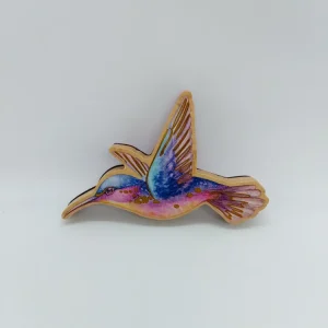 Holzstempel Kolibri Vogel - Wooden Stamp Colibri Bird | DecoTime
