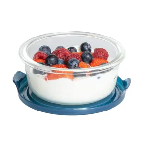 Sareva Glas-Aufbewahrungsbox Cook & Fresh - hitzebeständiges Glas - ø 15 cm / 400 ml