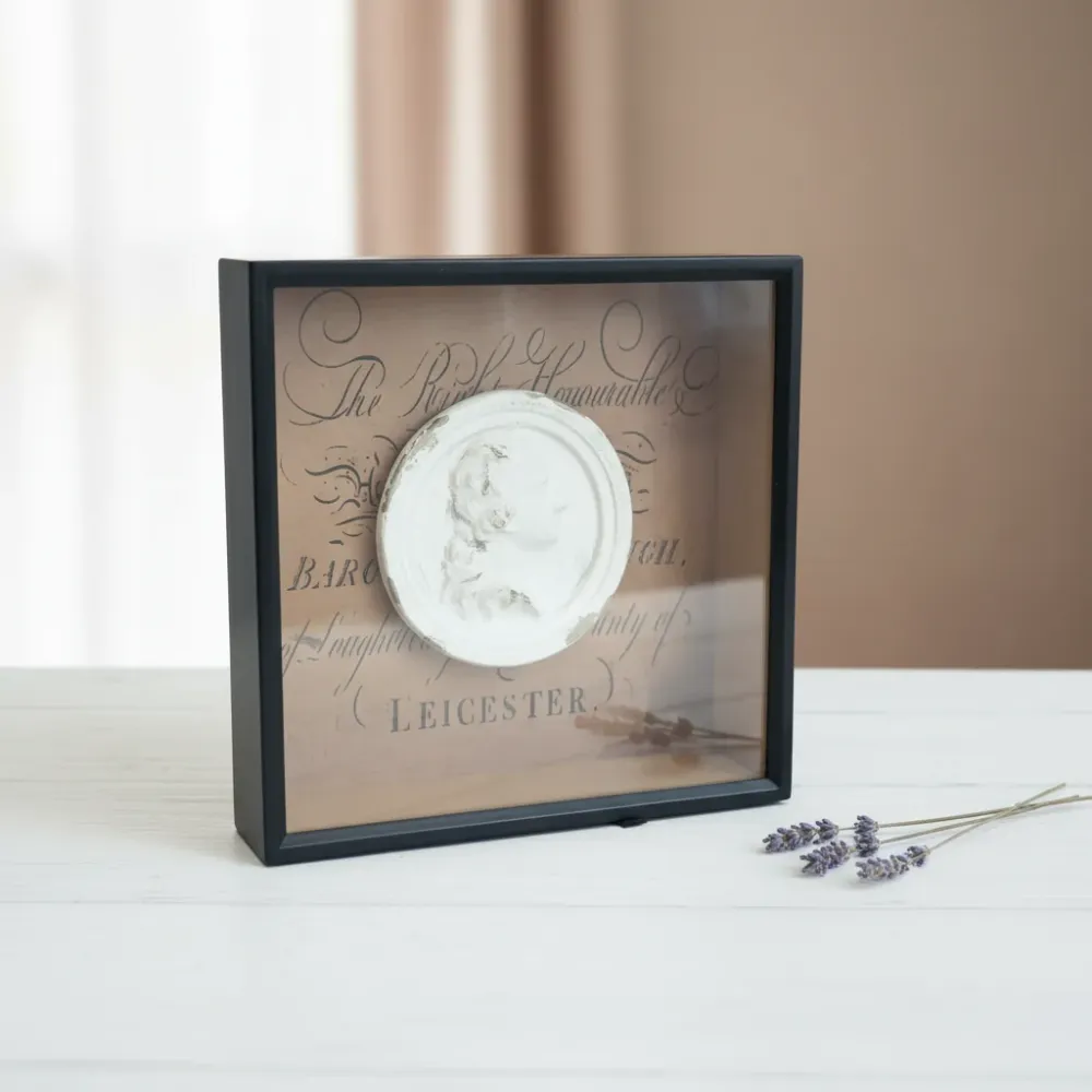 Bild hinter Glas – 48x48 cm