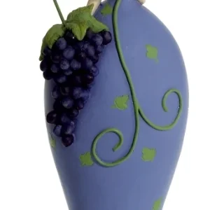 Deko-Figur Blumenmädchen "Weintraube", lila