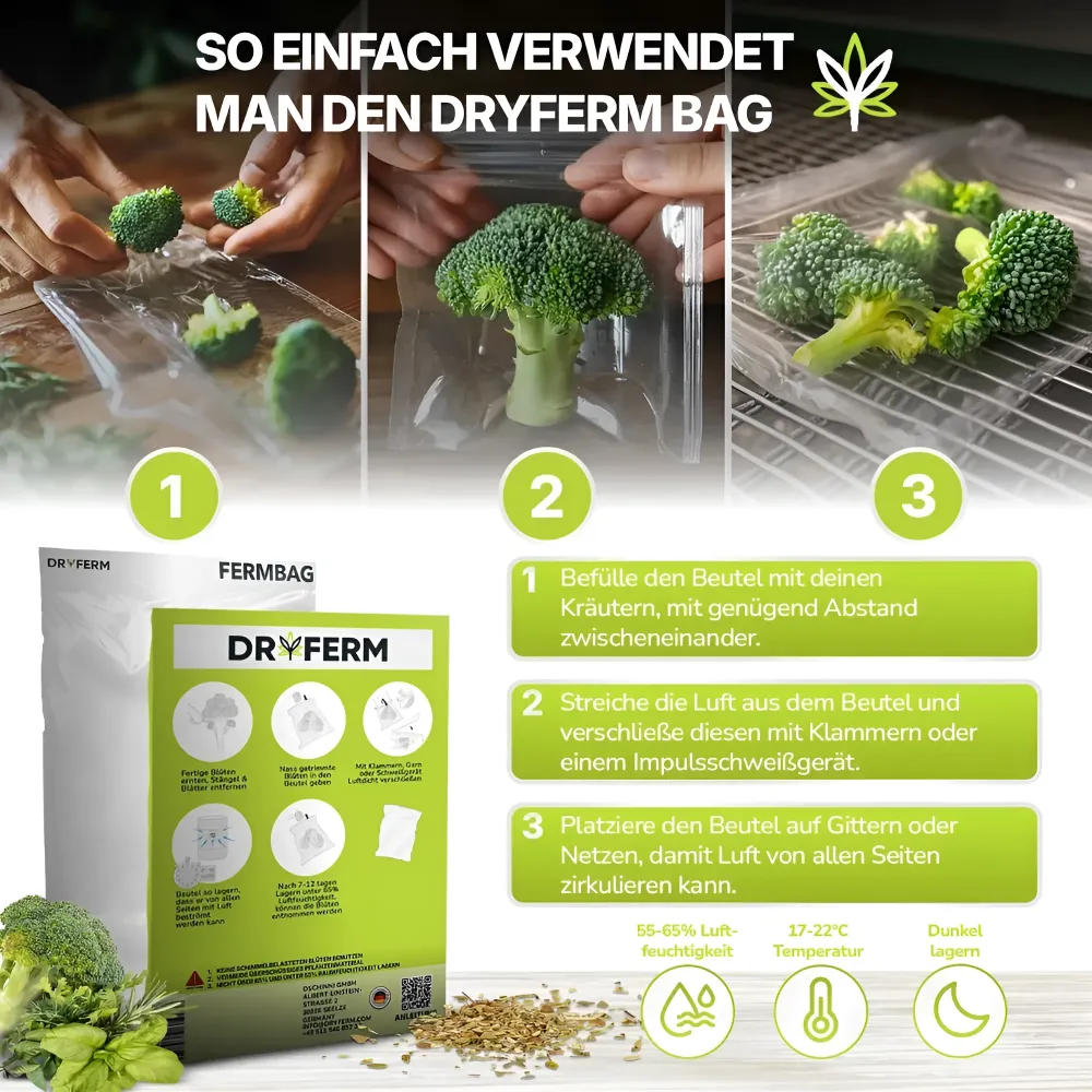 DRYFerm Bags 50g / 3 Stück