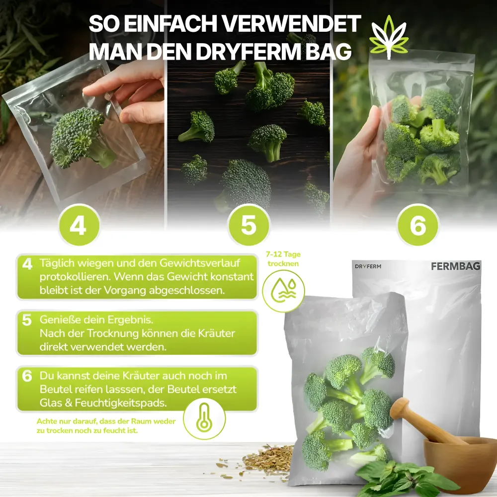 DRYFerm Bags 50g / 3 Stück