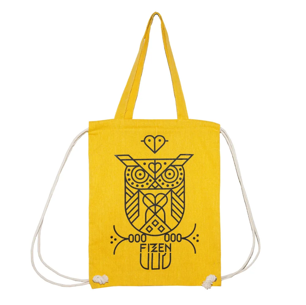 Eulen-Bag Zitronentropfen / Schwarz
