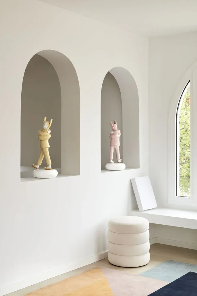 Figur EMBRACED Pink, H57 cm