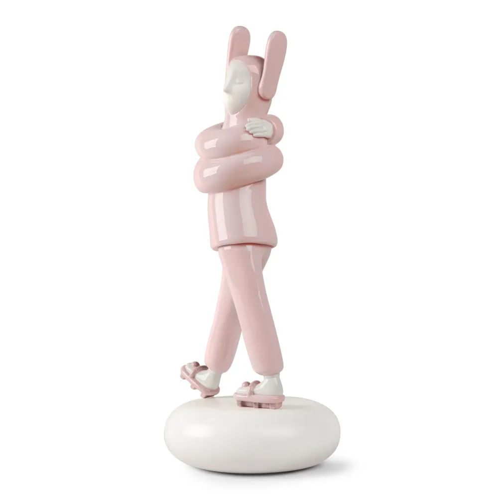 Figur EMBRACED Pink, H57 cm