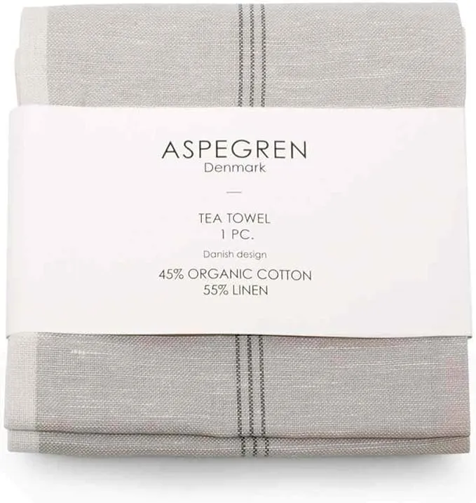 Geschirrtuch silver gray