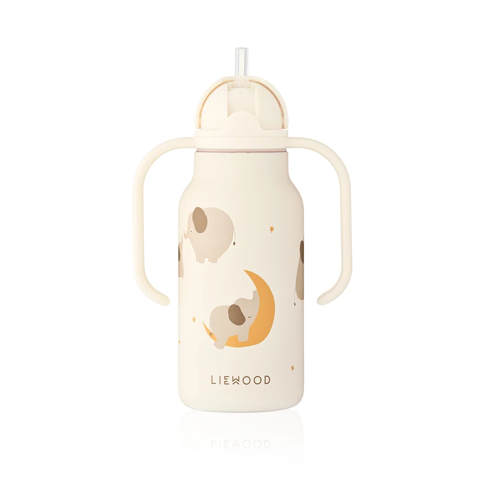 Liewood Trinkflasche 'Kimmie' 250 ml Elephant/Creme de la Creme