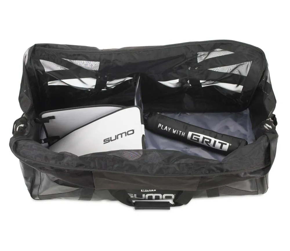 Torwart Eishockey Tasche Goalie Grit SUMU Airbox schwarz