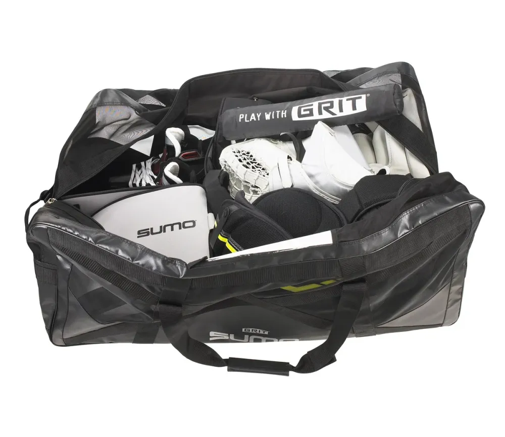 Torwart Eishockey Tasche Goalie Grit SUMU Airbox schwarz