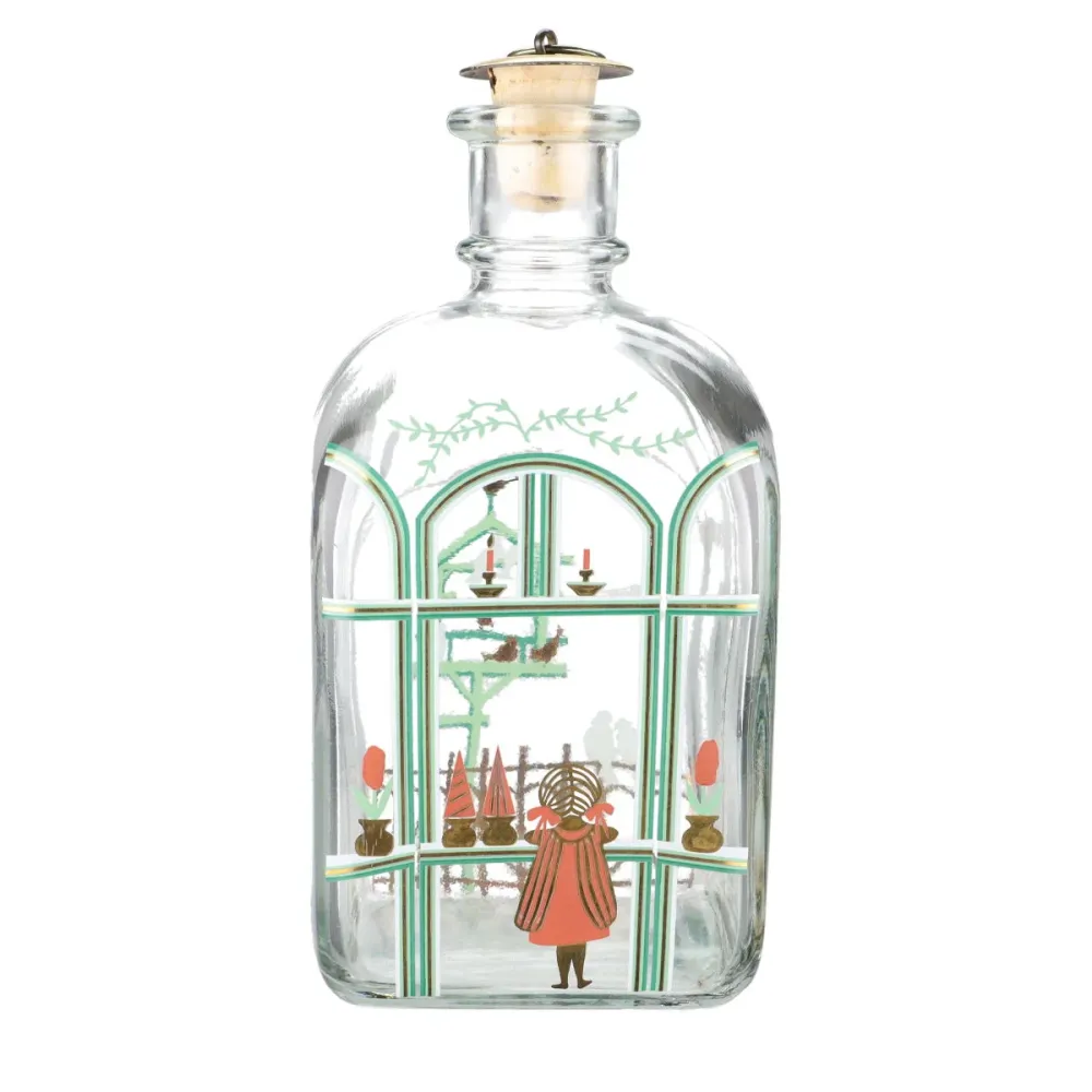 1987 Karaffe Weihnachtsflasche