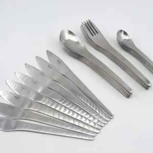 Aida Danmark Dynamic JKL Design Besteck 1970s Dänische Moderne Design