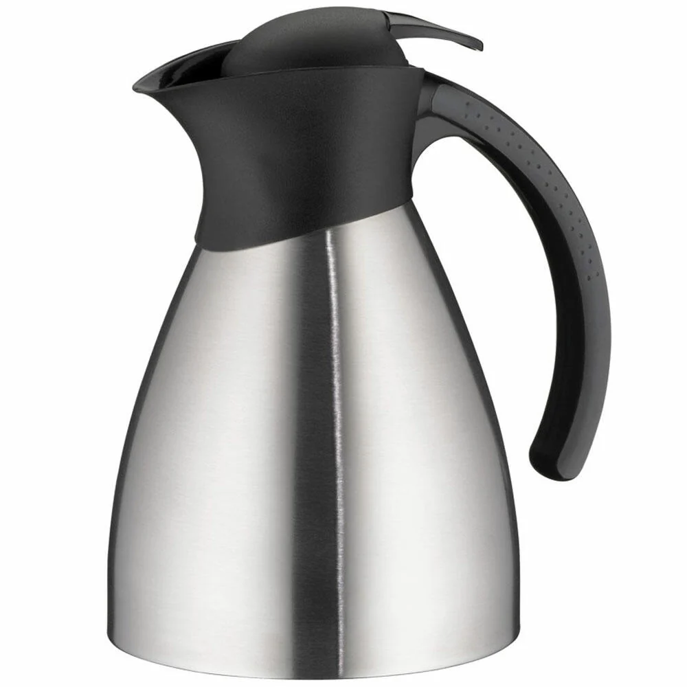 Alfi Isolierkanne Bono Top Therm, Kanne, doppelwandig, Satin Finish, 1 Liter, 787205100