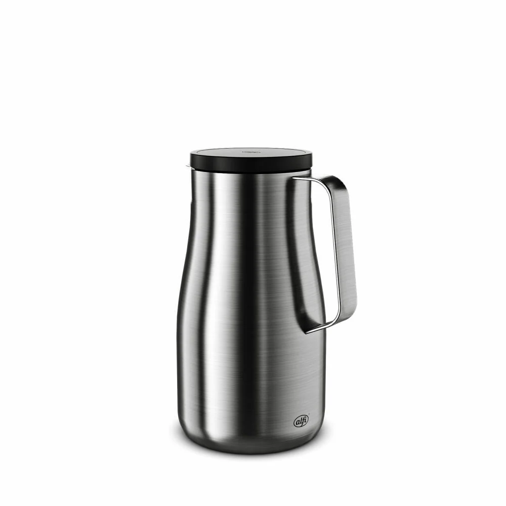 alfi Isolierkanne STUDIO, Isokanne, Kanne, Kaffeekanne, Edelstahl, Stainless Steel Mat, 1 L, 1297205100