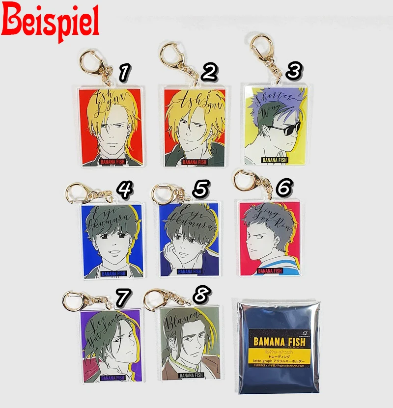 Banana Fish lette-graph Anhänger Su Rin Sing