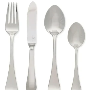Besteck Curved Set silber 4er-Set