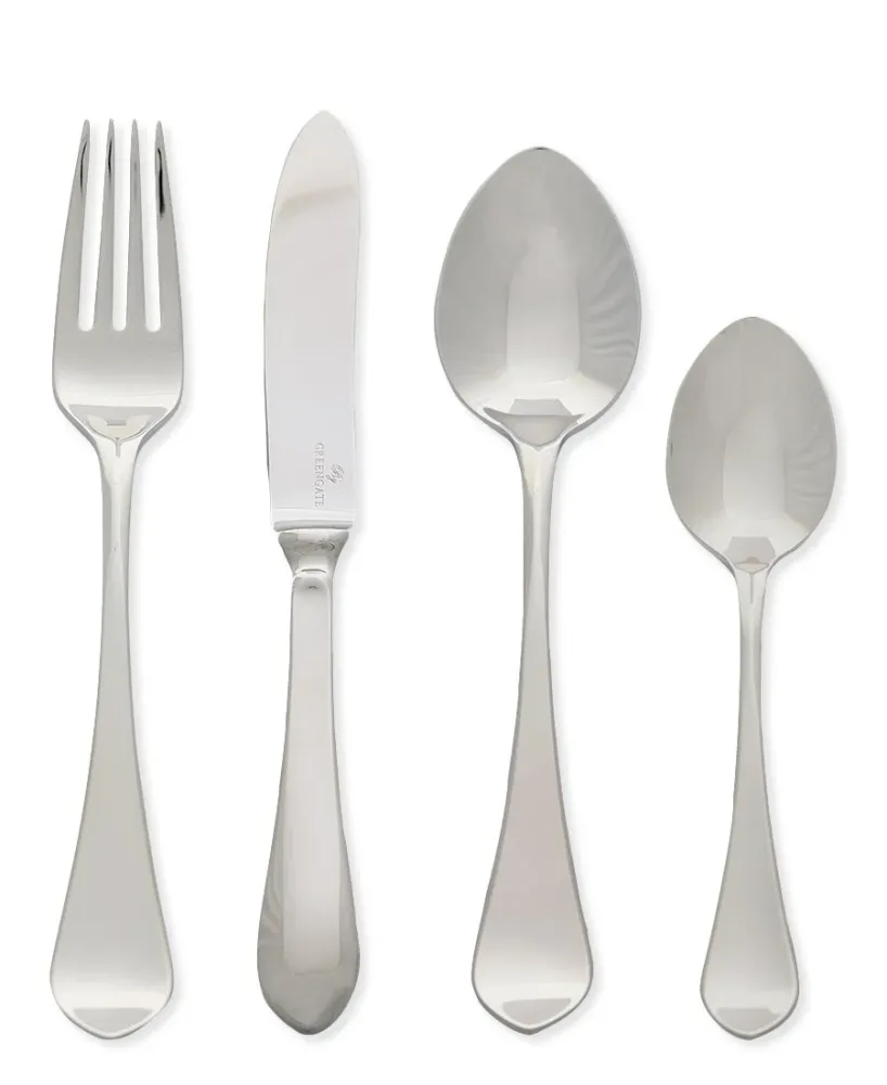 Besteck Curved Set silber 4er-Set