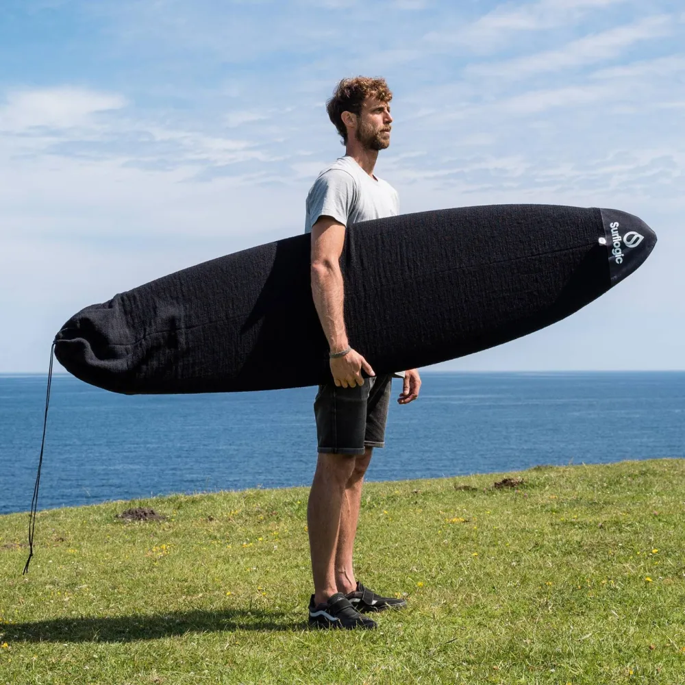 Boardbag Fish Hybrid 5'8" Schwarz Surflogic 59408