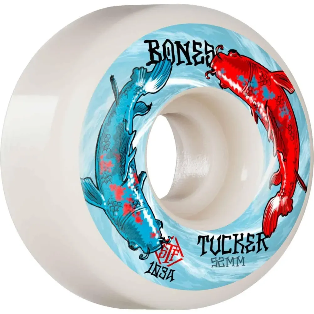 Bones 52mm 103A V1 STF Tucker Big Fish Standard Cut Wheels