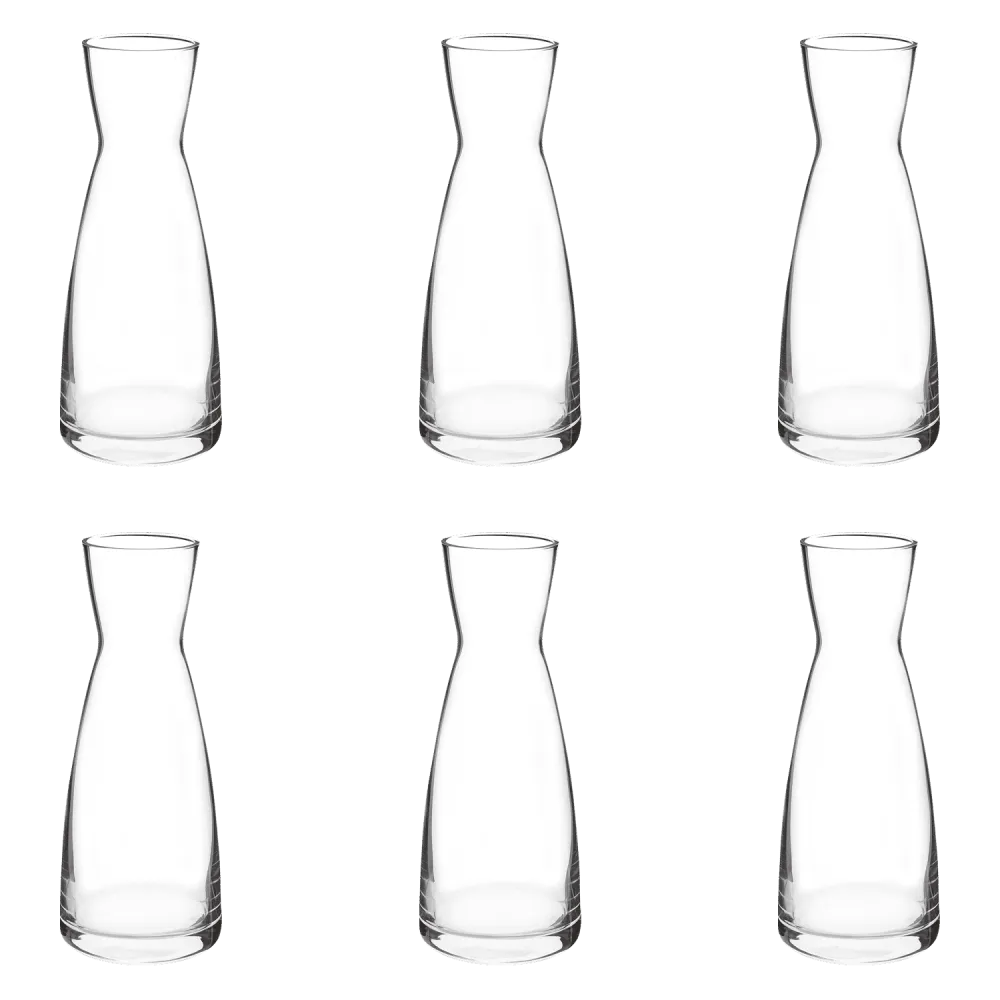 Bormioli Rocco Ypsilon Karaffe 1,1 Liter - 6 Stück