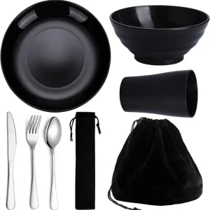 Camping Besteck Set mit