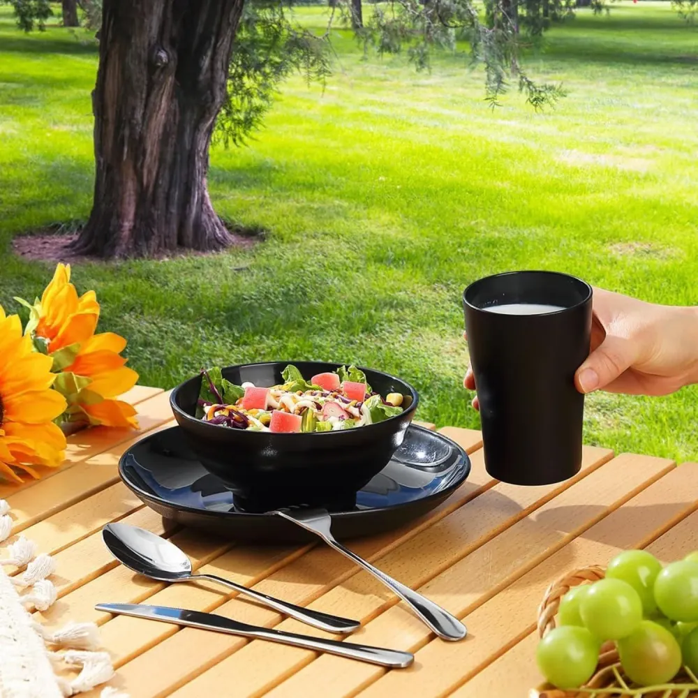 Camping Besteck Set mit