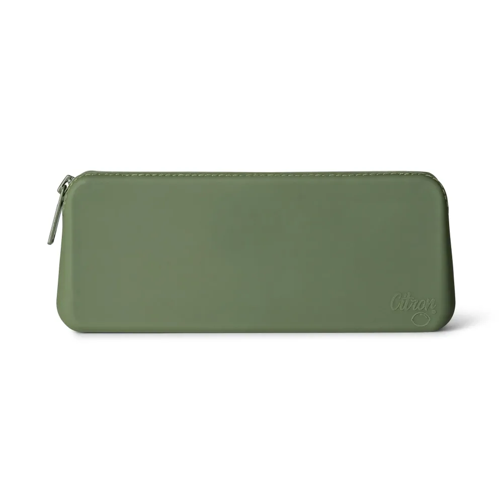 Citron Edelstahl-Besteck mit Etui - Grün