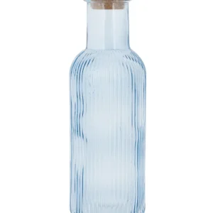 Cosy & Trendy Karaffe mit Kork – Raya – Blau – 1 Liter