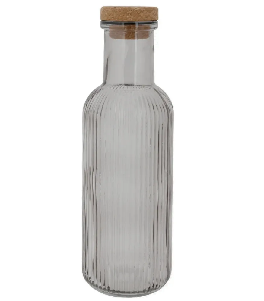 Cosy & Trendy Karaffe mit Kork – Raya – Grau – 1 Liter