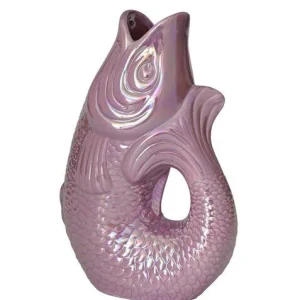 Fisch Vase/ Karaffe rainbow violett (1,2L)