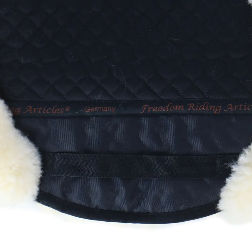 F.R.. Schabracke De Luxe Vielseitigkeit Vollfell Schwarz/Naturell