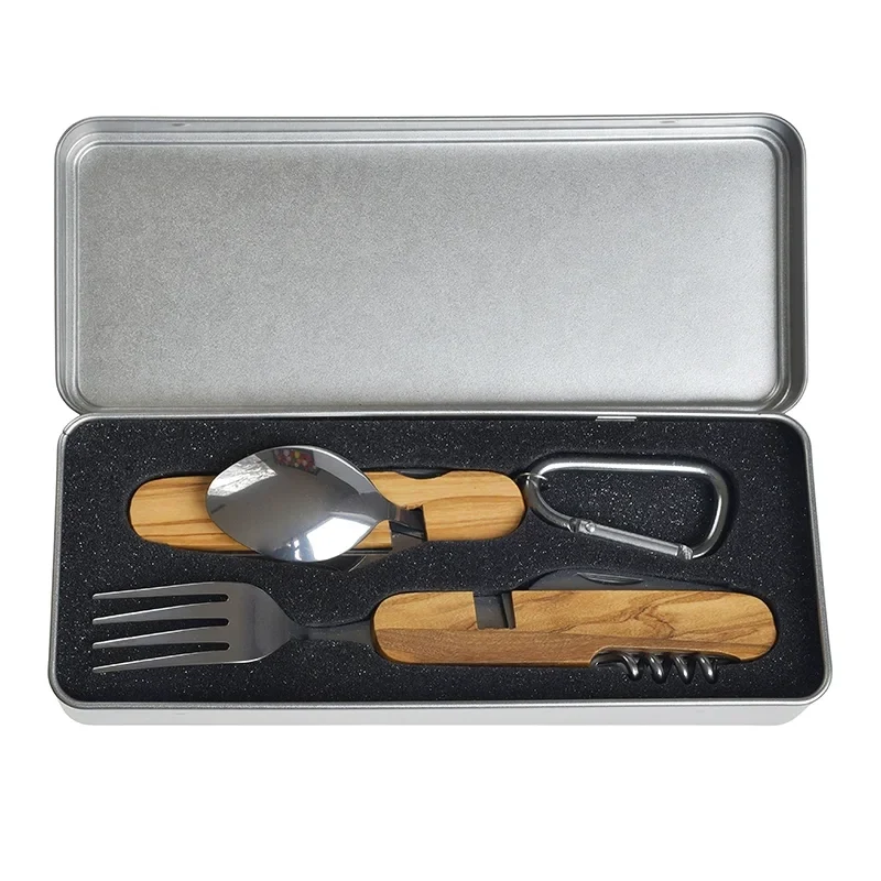 Geschenkbox für Outdoor Brotzeit-Besteck