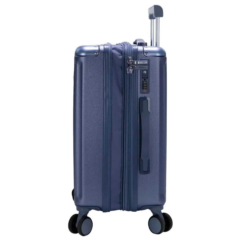 Heys Luxe - 4-Rollen-Kabinentrolley S 53 cm erw. (navy)