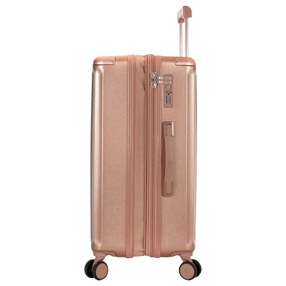 Heys Luxe - 4-Rollen-Trolley M 66 cm erw. (rose gold)