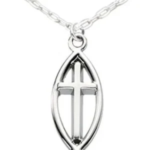 Ichthus fish cross