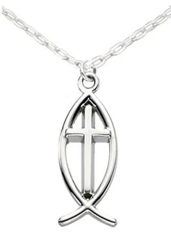 Ichthus fish cross