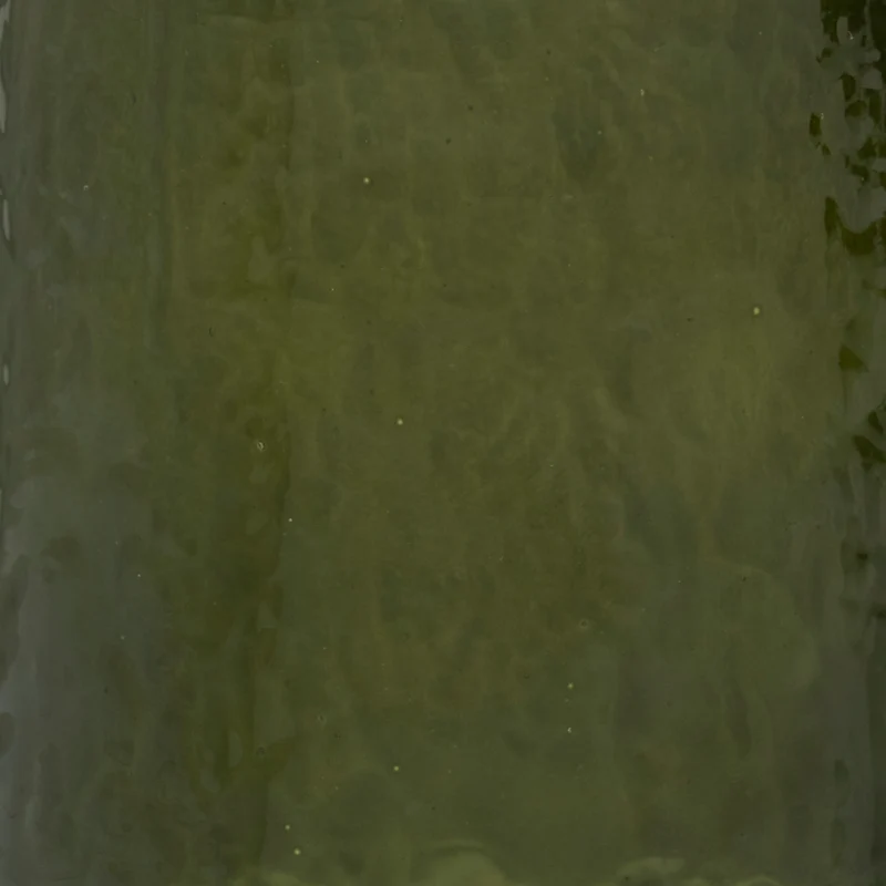 Kanne HAMMERED grünes Glas