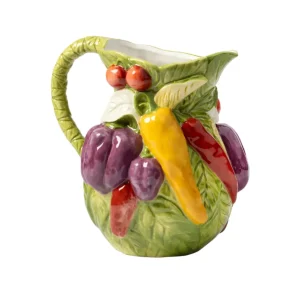Kanne LEGUME PEPPER grün mit Gelb und Rot