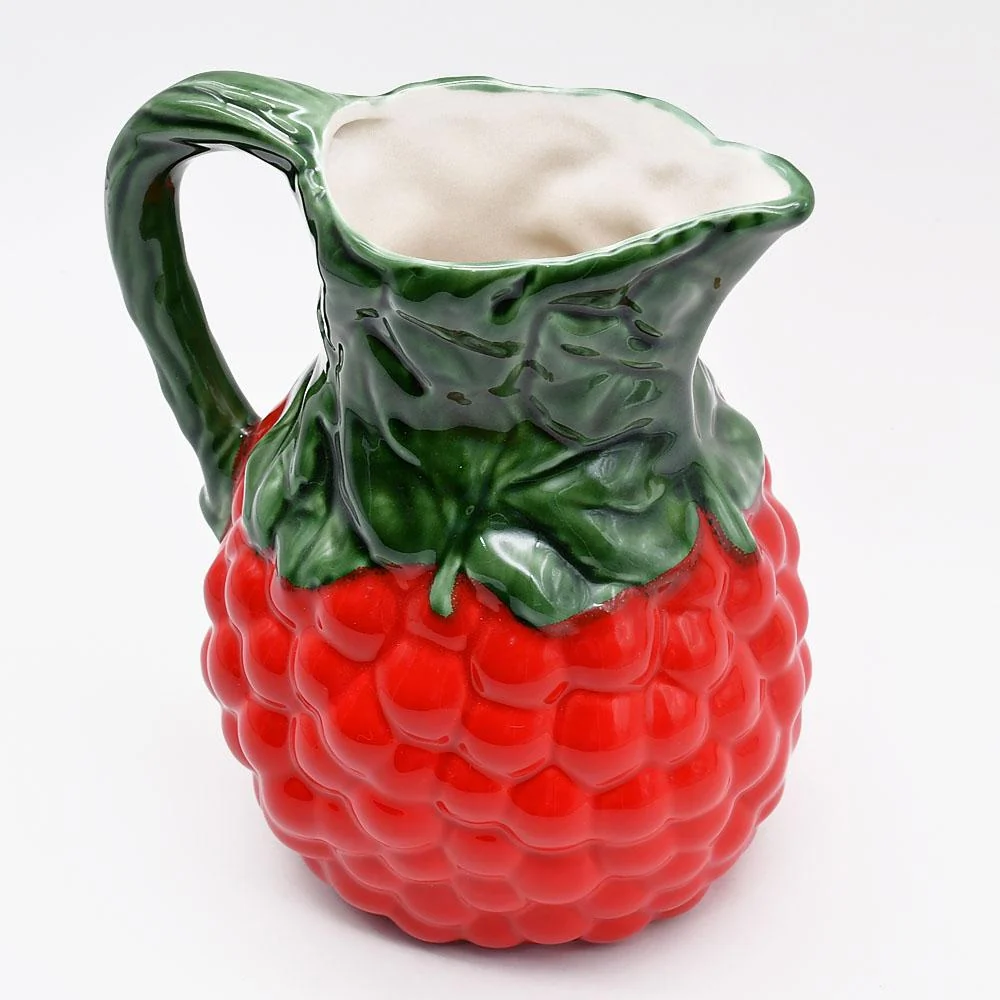 Karaffe aus Keramik „Uvas“ – Rot