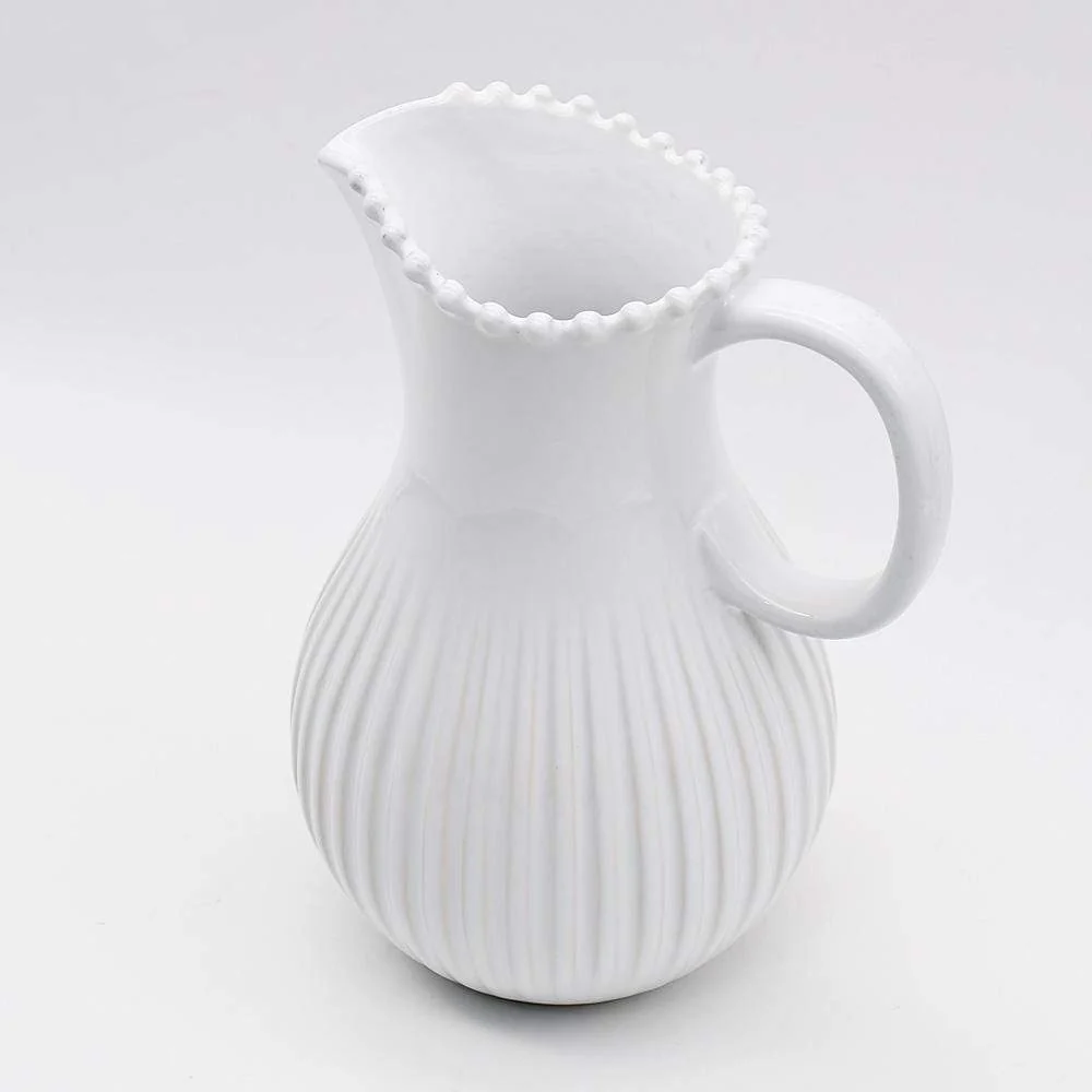Karaffe aus Steingut "Pearl"