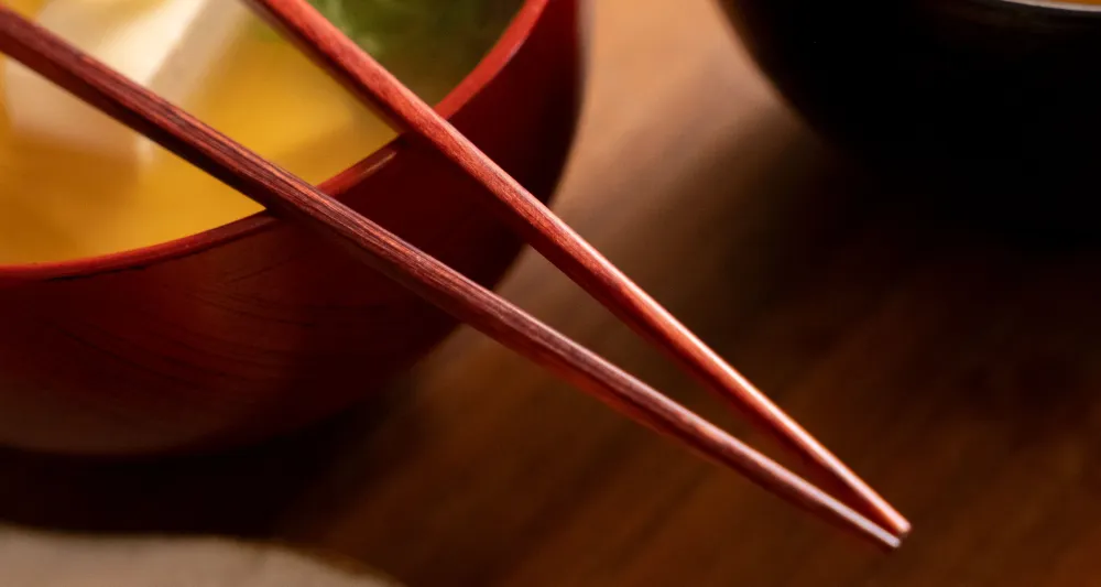 Kawai Essstäbchen — Gokuboso Rot