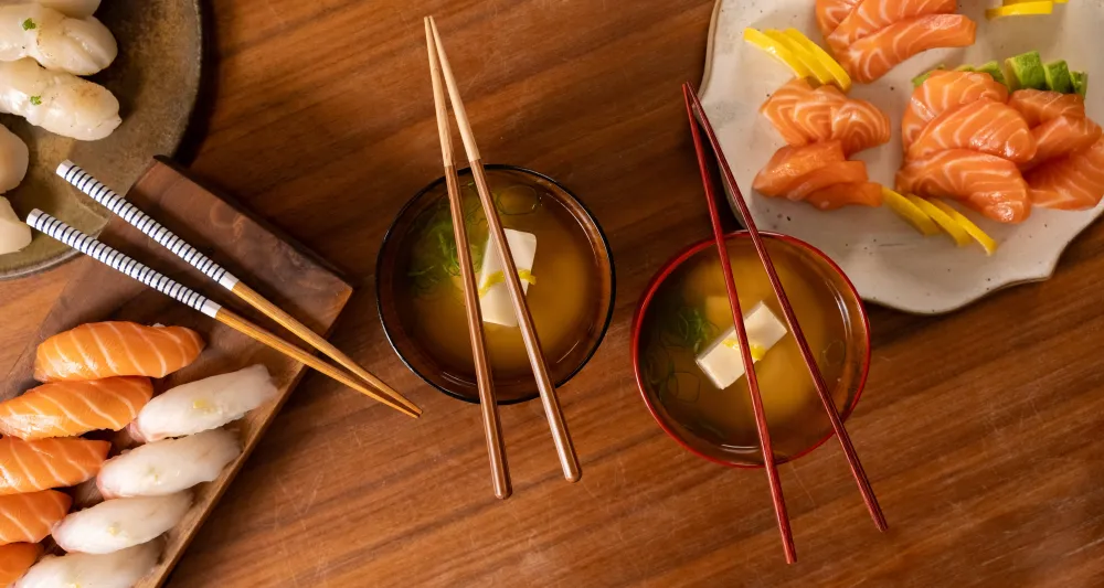 Kawai Essstäbchen — Gokuboso Rot